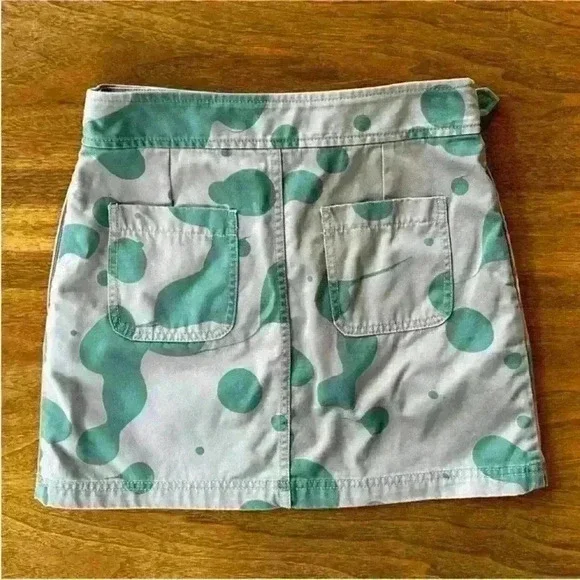 Marc By Marc Jacobs “Granite Multi" Olive Green And Tan Print Skirt Size 4 EUC! - Picture 3 of 4